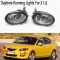 Right Front Bumper Fog Lights Daytime Running Lights for Mazda 3 1.6