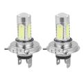 H4 Led Xenon White Headlight Bulbs 6500k Fog Light 12v Light Bulbs