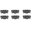 6pcs for Whirlpool Dishwasher Roller Parts W10195416v
