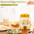 Double-layer Egg Steamer, with Automatic Power-off, Us Plug