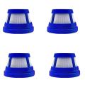 4 Pieces Vacuum Cleaner Filter for Eufy H11 Handheld Vacuum Cleaner