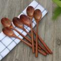 Wooden Soup Spoons for Eating with Utensils Set,long Handle Spoon