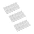 60pcs/lot Wire Fixing Clamp Clip Desktop Wire Clear Up Clips (white)