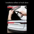 Car Carbon Fiber Door Sill Strip, Door Anti-collision Strip C