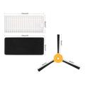 Hepa Filters and Side Brushes Set for Ecovacs Deebot N79 N79s Dn620