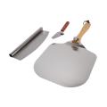 Aluminum Metal Pizza Spatula with Wooden Handle,for Baking Made
