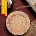 Handwoven Rattan Coasters,pot Holder for Table,heat Resistant Mats