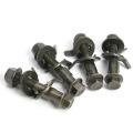 4pcs 14mm Steel Car Four Wheel Alignment Adjustable Camber Bolts 10.9