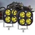 40w 6500k Yellow Working Lamp for Car Motorcycle Off-road Universal