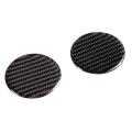 Car Water Cup Pad Coaster Carbon Soft Cover Trim For-bmw Mini
