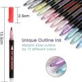 Color Thin Line Color Water-based Hook Line Pen Drawing Set 60-color