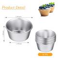 10 Pieces Pudding Cup Mini Chocolate Cake Cookie Pudding Mold