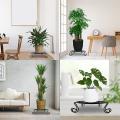 3 Pcs Indoor Floor-standing Green Wrought Iron Plant Stand Black