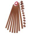 One-cord Channel Cable Concealer Cmc-03 125 Inch Cable Kit(brown)