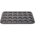 Nonstick Carbon Steel Mini Muffin Cupcake Macaroon Pan 24 Cup Cavity