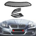 Car Set Of 3 Front Lower Bumper Grille for Bmw 3 Series E90 E91