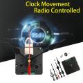 Radio Controlled Diy Clock Movement Kit with 2 Sets Hands Repair