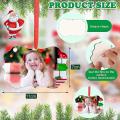 15pcs Sublimation Blank Pendant Christmas Diy Double-sided Blank