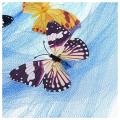 20pcs 10cm Artificial Butterfly Luminous Pin Clip for Decoration