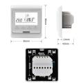 Thermostat M6.716 220v Lcd Programmable, 3a Wifi Water Heating