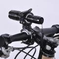 360 Degree Rotating Cycling Bike Light Double Bracket Black+white
