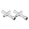 2pcs 5.5mm-7mm Ring Wrench Screw Nut General Accessory M2/m2.5/m3/m4