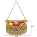 Boho Hanging Fruit Woven Baskets Organization to Store All Items -1