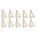 10 Pcs Wood 9.4inches Tall Display Easels for Artist Adults Students