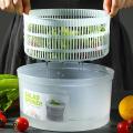 Salad Washing Machine Lettuce Rotating Vegetable Washer Large