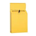 1pcs Modern Mailbox Comment Letter Deposit Suggestion Drop Box D