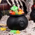 15pcs Witch Candy Holder Pot Kids Trick Or Treat Halloween Cauldron
