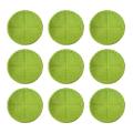 9 Pcs Replacement Pad for Cordless Electric Rotary Mop Sweeper
