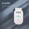 Mini Air Purifier Freshener Sanitizer Plug-in Odor Smoke Odor (white)