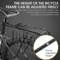 Bike Cargo Rack with Rear Back Basket Bike Rear Rack for Mtb Bike
