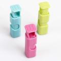 10pcs Bread Bag Clips, Slip Grip Easy Squeeze & Lock, Assorted Color