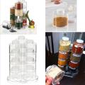 12 Spice Jar Spice Tower Carousel Spin Carousel Design Herb Spices