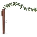 Wooden Wall Hanging Vase Perfect for Home Garden Wedding Decoration B