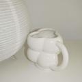 Home Ceramic Mug Creative Breakfast Coffee Cup Tableware 300ml,a