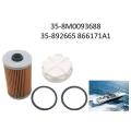 10pcs Fuel Filter Kit for Mercury Marine Quicksilver Gen 35-8m0093688