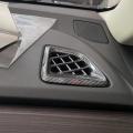 Carbon Fiber Car Front Dashboard Y Model Air Outlet Cover Frame