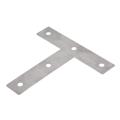 5 Pcs Angle Plate Corner Brace Flat T Shape Repair Bracket 80mm X 80mm