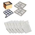 10pcs Multi-sets Hepa Filter for Folletto Vorwerk Kobold Vk135 Vk136