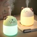 M8 Cute Pet Humidifier Household Small Usb Car Atomizer, Pink Cat