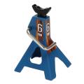 Metal Jack Stands 6 Ton Height Adjustable for 1/10 Rc Scx10-blue