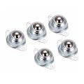 6pcs Carbon Steel Swivel Caster for Machinery Trolleys Furniture