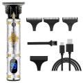 Professional Hair Clippers Men Electric Beard Trimmer,skull