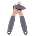 2 Pieces Manual Can Opener,stainless Steel Can Opener with Soft Grip
