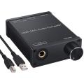 Usb to Coaxial S/pdif Optical 3.5mm/6.3mm Headphone Audio Converter