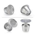 Refillable Stainless Steel Metal Reusable Capsule for Coffee Machine
