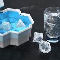Dice-shaped Ice Dice Silicone Mold with 7 Ice Dice Decoration Kitchen